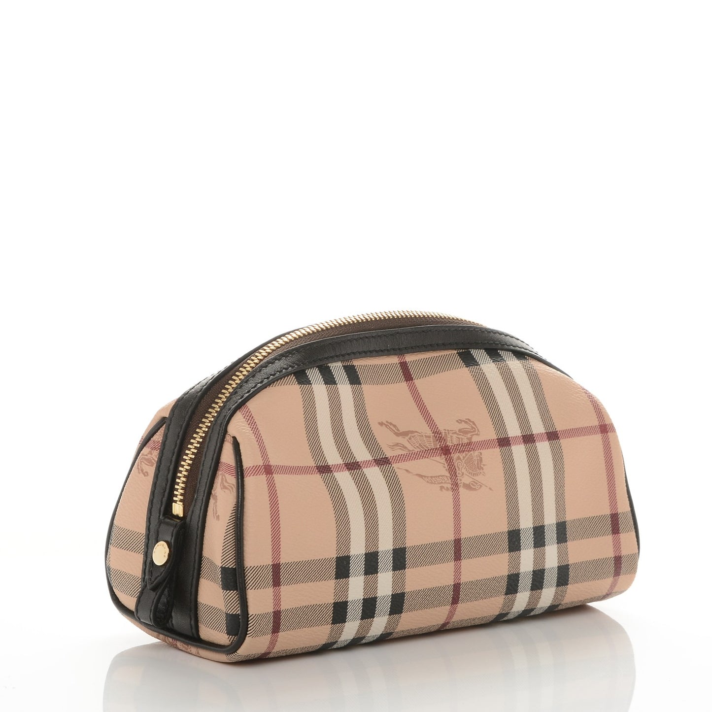 Haymarket Check Evelyn Cosmetic Bag Chocolate