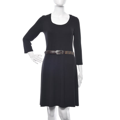 Fendi Zucca FF Buckle Belt 48 Tobacco 2 of 6