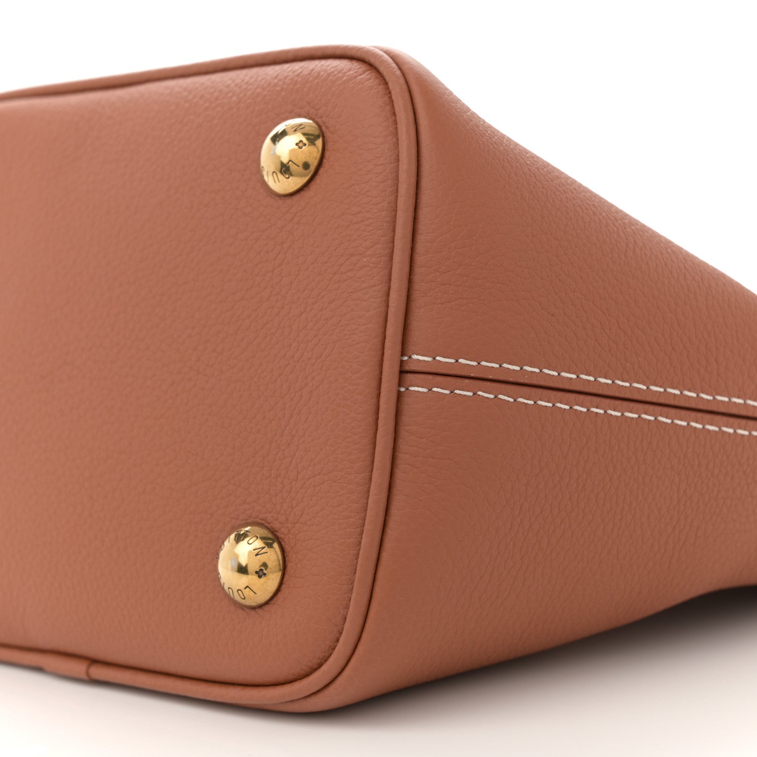 Louis Vuitton Grained Calfskin Low Key All In BB Cognac 9 of 10