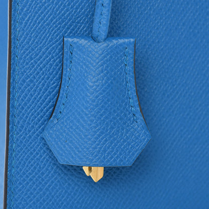 Hermes Epsom Kelly Sellier 28 Bleu Zanzibar 33 of 43