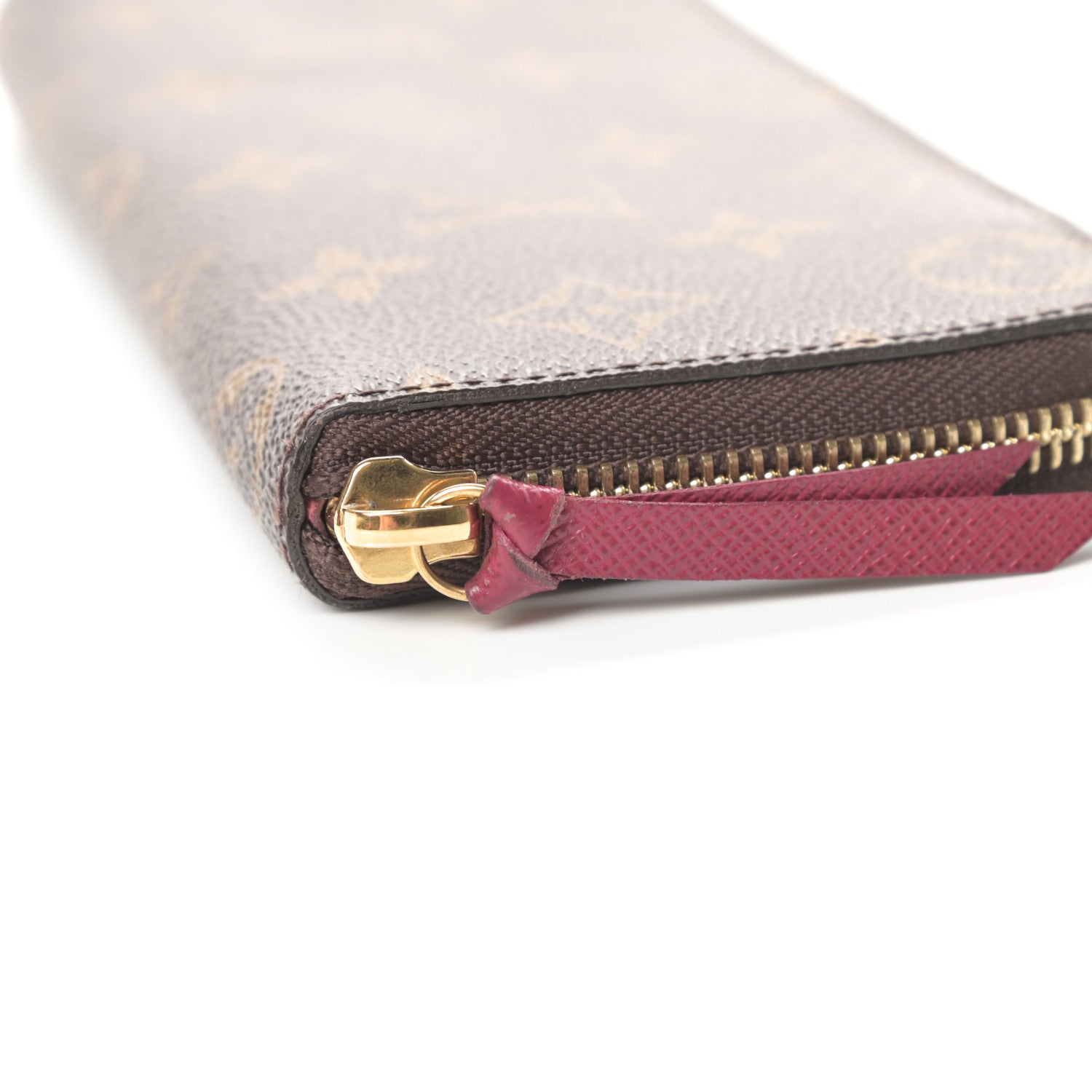 Louis Vuitton Monogram Clemence Wallet Fuchsia 10 of 11
