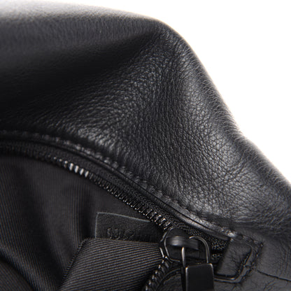 Louis Vuitton Calfskin Monogram Shadow Discovery Bumbag Black 9 of 10