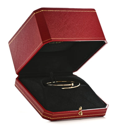 Cartier 18K Yellow Gold Small Juste Un Clou Bracelet 16 4 of 4
