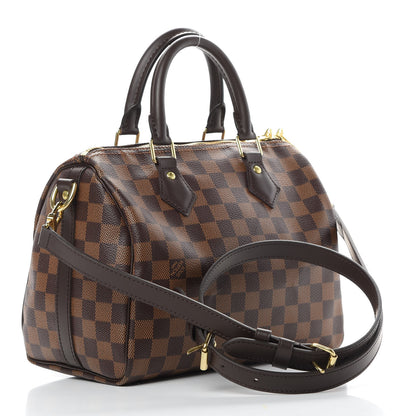 Louis Vuitton Damier Ebene Speedy Bandouliere 25 3 of 13