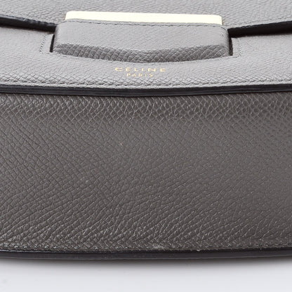 Celine Baby Grained Calfskin Small Trotteur Grey 6 of 11