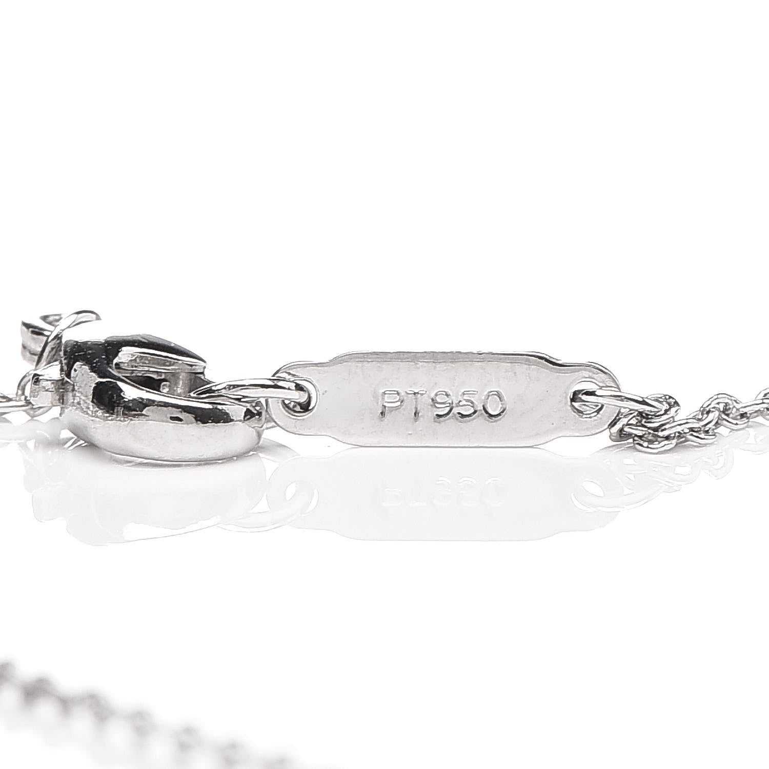 Tiffany Platinum Diamond Hearts Bracelet 5 of 7