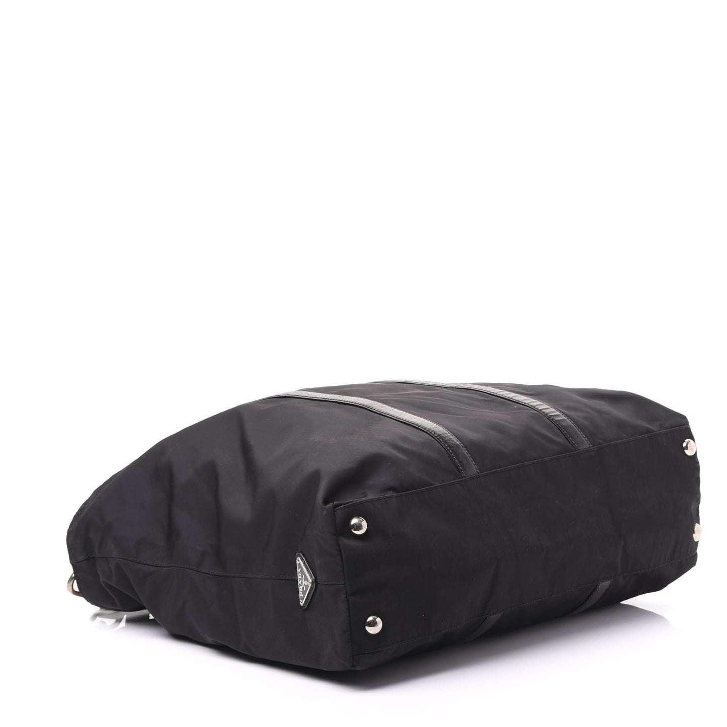 Tessuto Nylon Saffiano Weekender Black