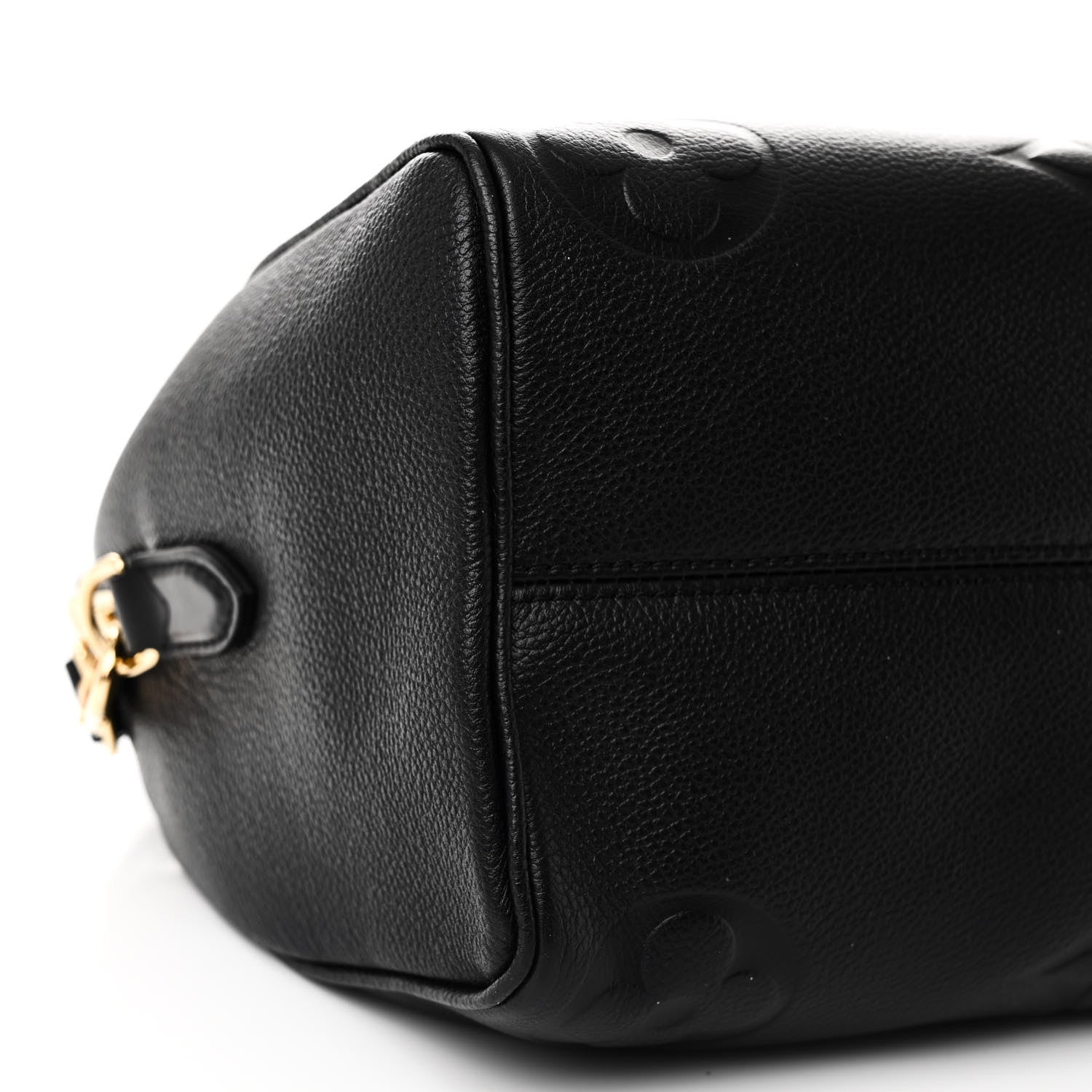 Louis Vuitton Empreinte Monogram Giant Speedy Bandouliere 25 Black 8 of 9