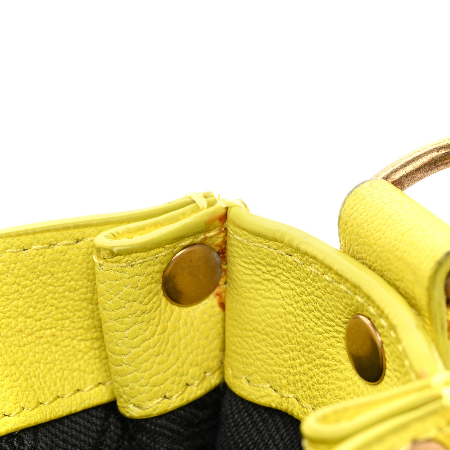 Proenza Schouler Lambskin Medium PS1 Satchel Citron 13 of 19