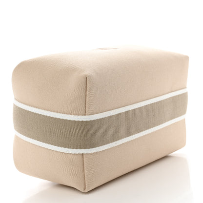 Hermes Canvas Small Bride-A-Brac Pouch Natural 4 of 7