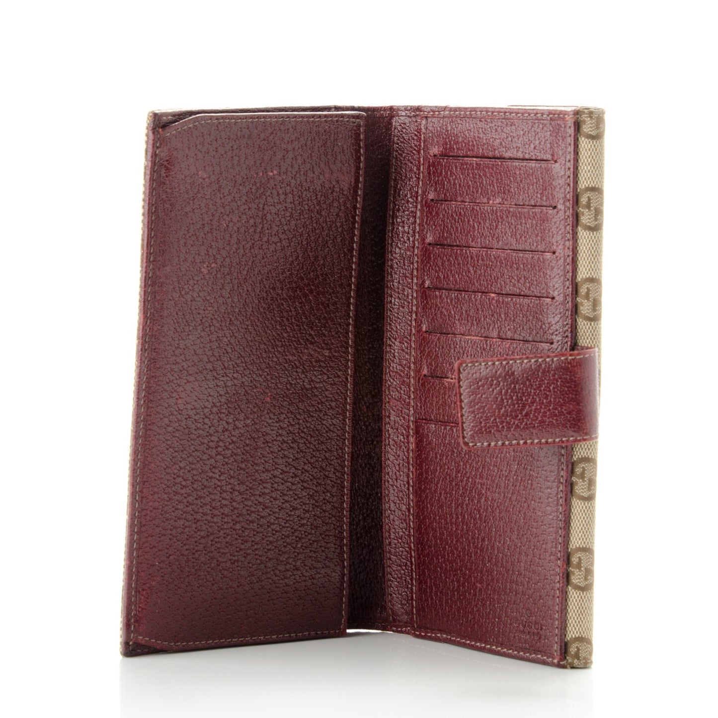 Monogram Horsebit Nail Continental Flap Wallet Brown