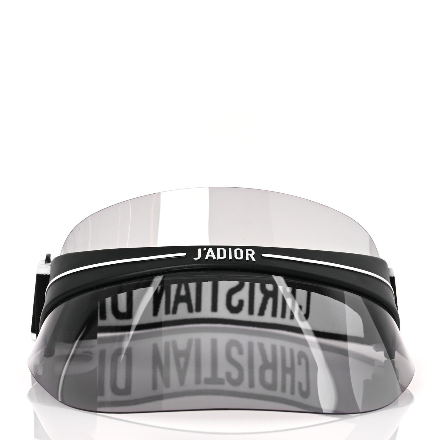 Mirrored DiorClub1 Sun Visor Black