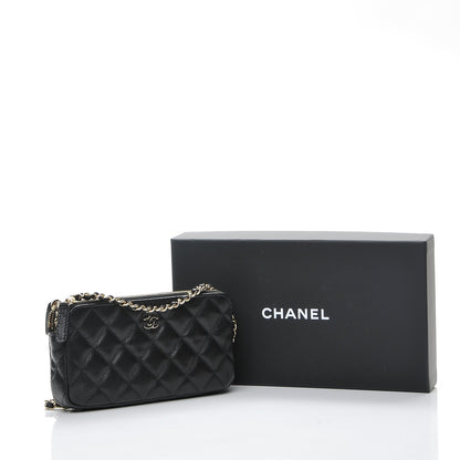 Chanel Caviar Quilted Small Clutch With Chain Black 9 of 9