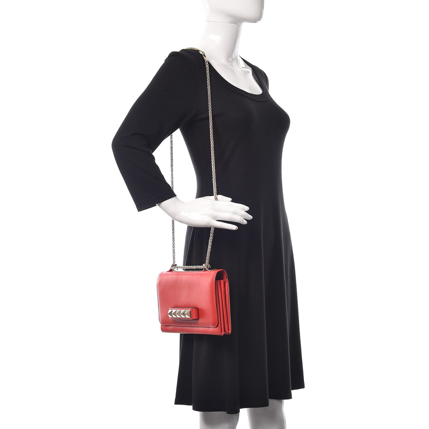 Nappa Va Va Voom Shoulder Bag Deep Orange