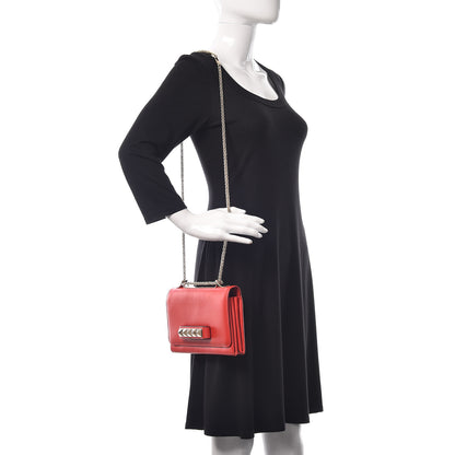Valentino Garavani Nappa Va Va Voom Shoulder Bag Deep Orange 5 of 12