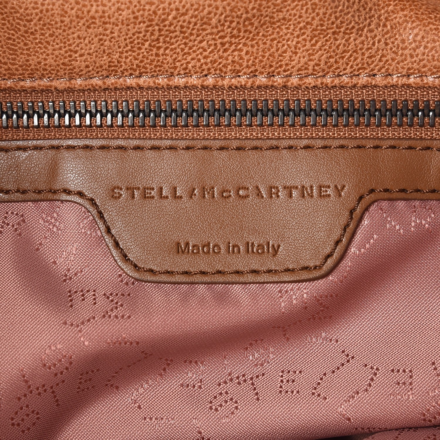 Stella McCartney Eco Suede Fringe Falabella Tote Tan 6 of 7