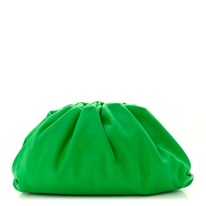 Bottega Veneta Smooth Butter Calf The Pouch Oversized Clutch Parakeet 2 of 30