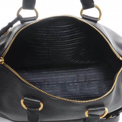 Prada Vitello Daino Shoulder Bag Nero Black 6 of 7