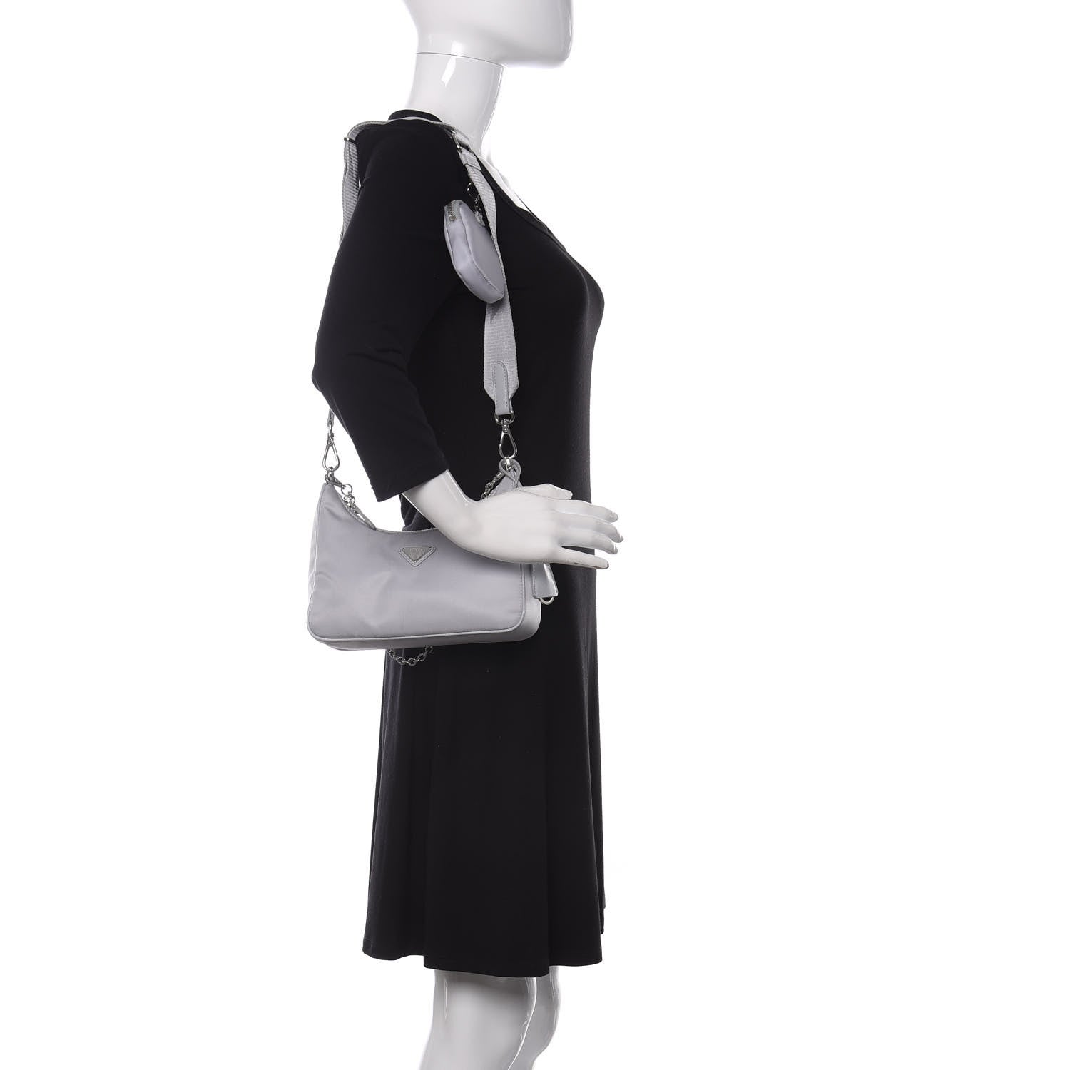 Prada Nylon Re-Edition 2005 Shoulder Bag Astrale 2 of 14
