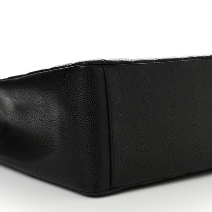 Chanel Caviar Quilted Grand Shopping Tote GST Black 8 of 11