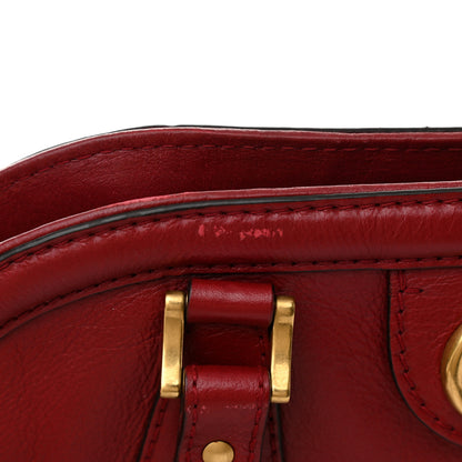 Gucci Calfskin Large Re(Belle) Top Handle Bag Red 10 of 12