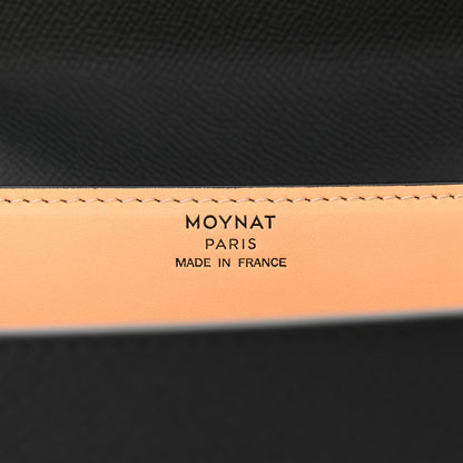 Moynat Carat Calfskin Gabrielle Clutch Ultra Black 6 of 9