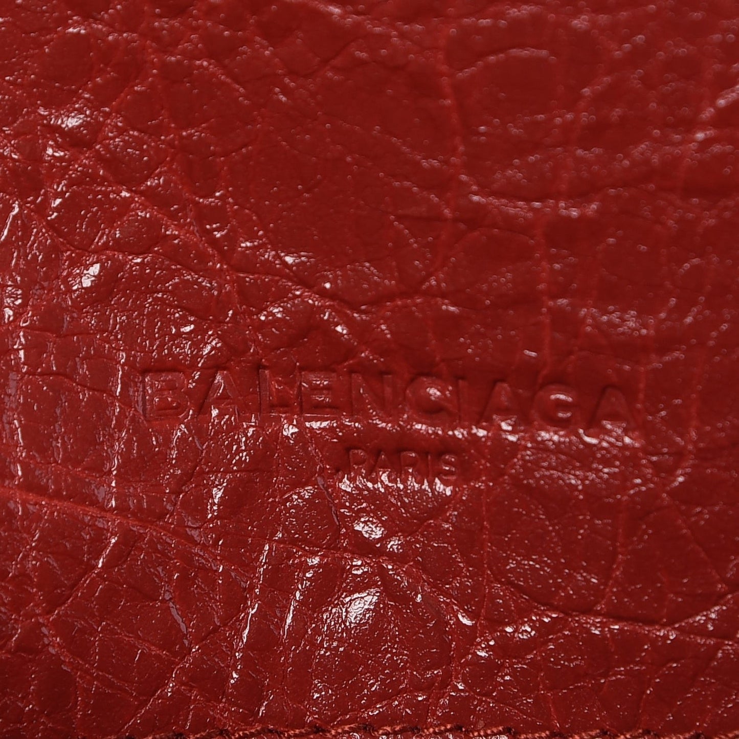 Agneau Blanket Money Wallet Rouge Brique