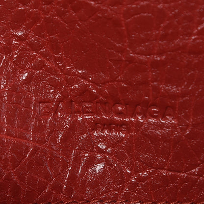 Balenciaga Agneau Blanket Money Wallet Rouge Brique 7 of 8