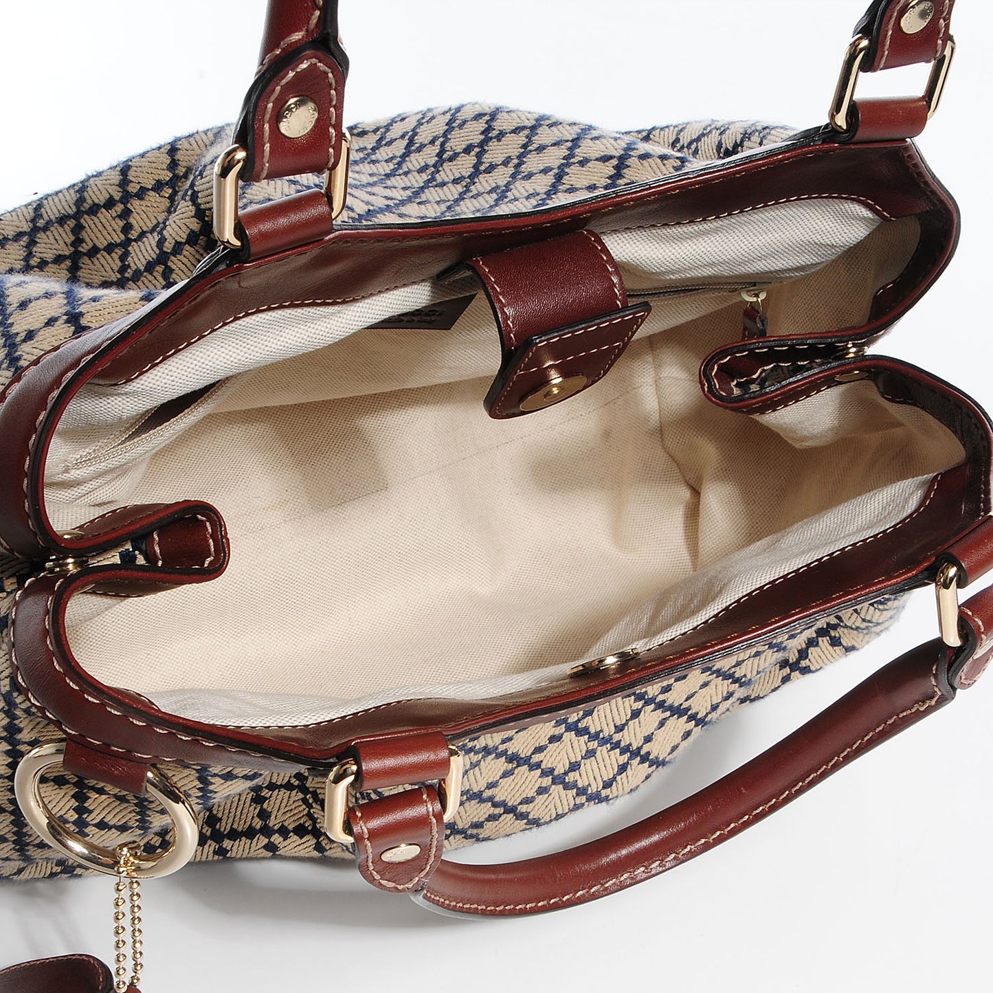 Diamante Medium Sukey Tote Brown
