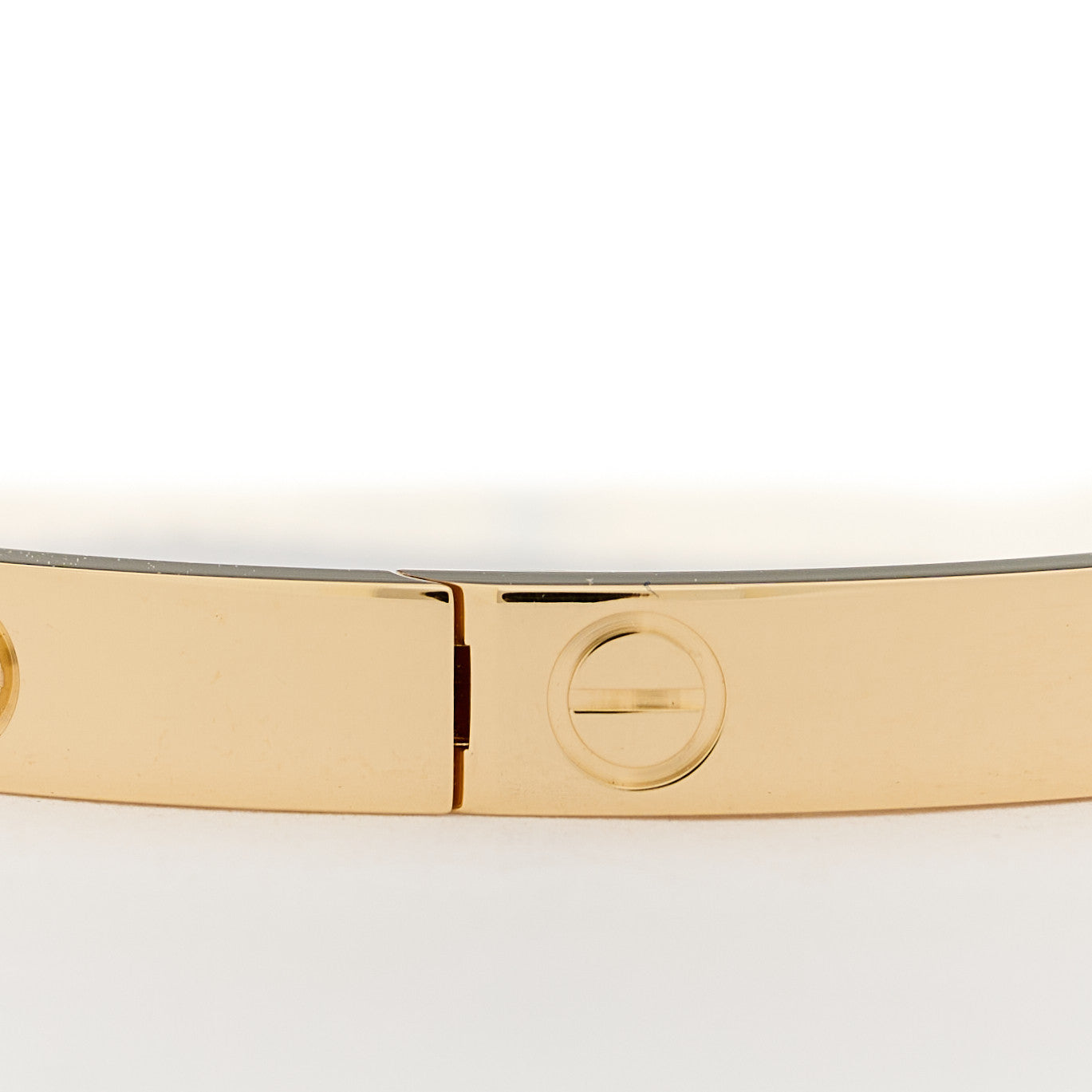 18K Yellow Gold Medium LOVE Bracelet 17