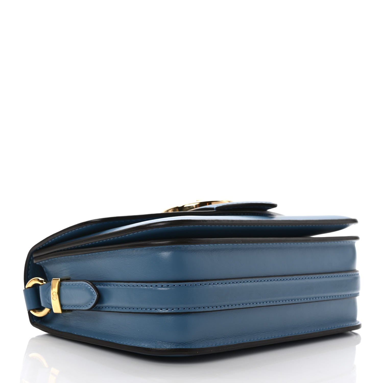 Louis Vuitton Smooth Calfskin LV Pont 9 Blue Orage 5 of 9
