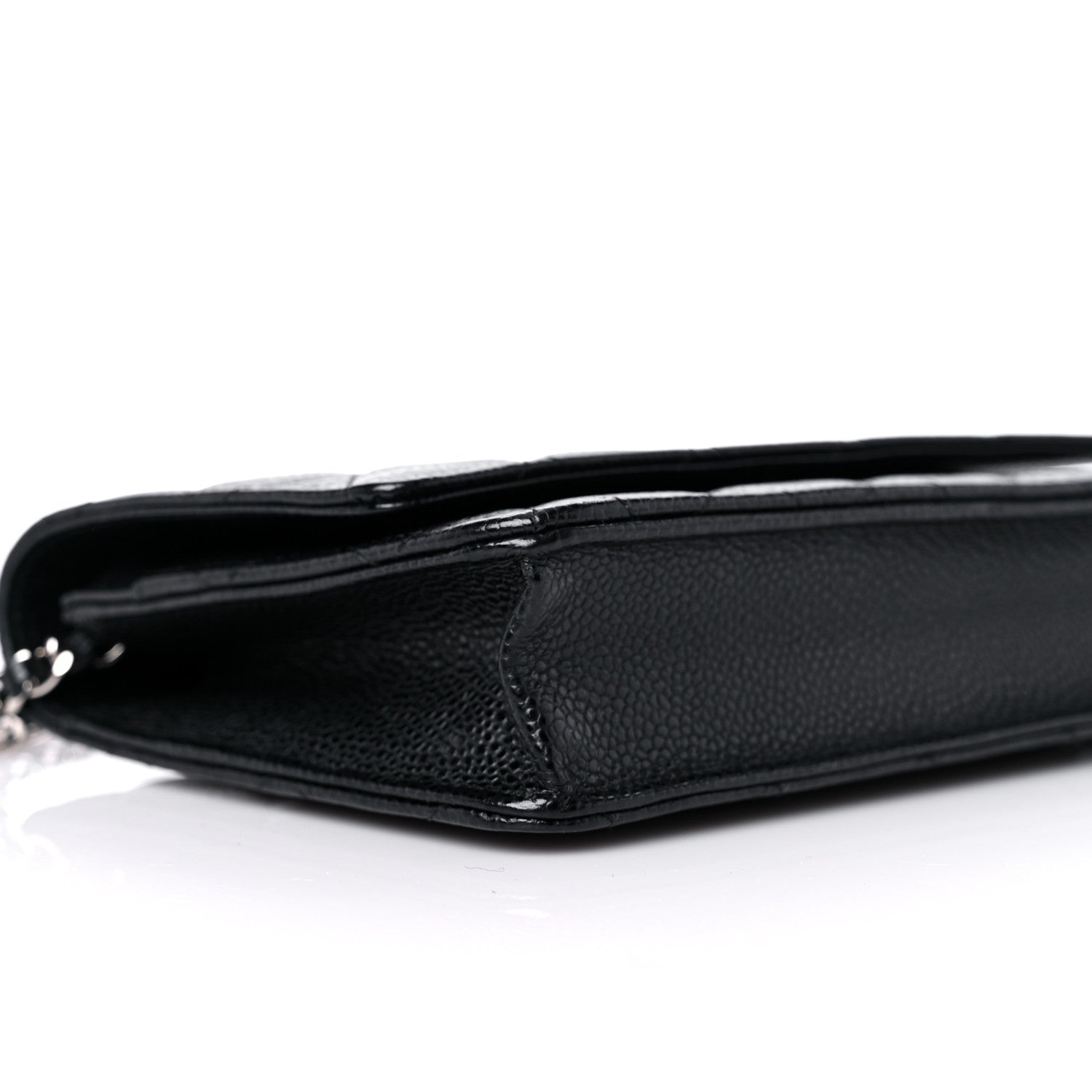 Chanel Caviar Quilted Wallet On Chain WOC Black 9 of 13