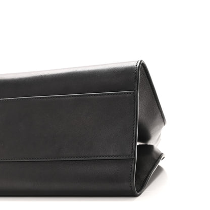 The Row Smooth Calfskin Peggy Bag Black 9 of 9