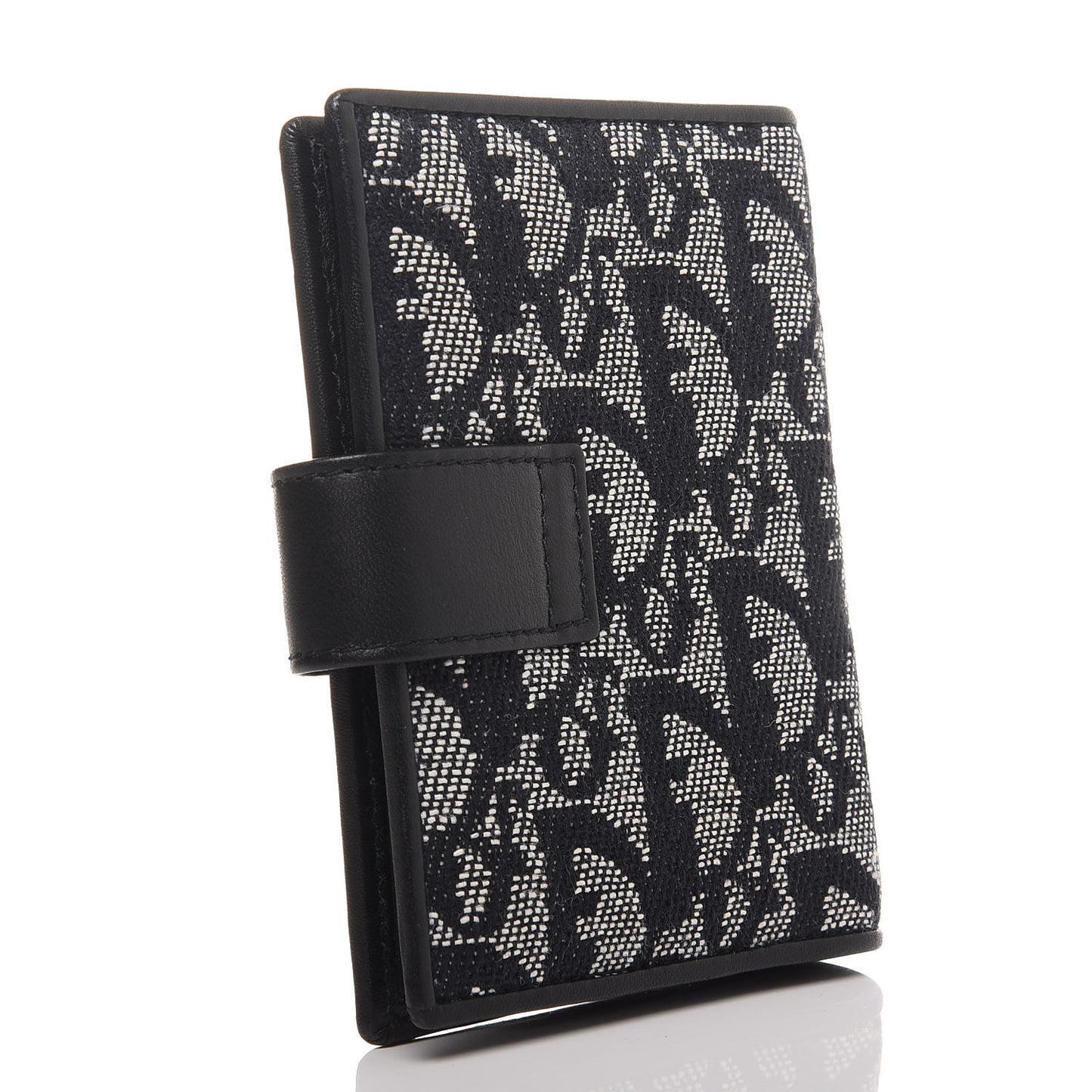 Monogram Compact Wallet Black
