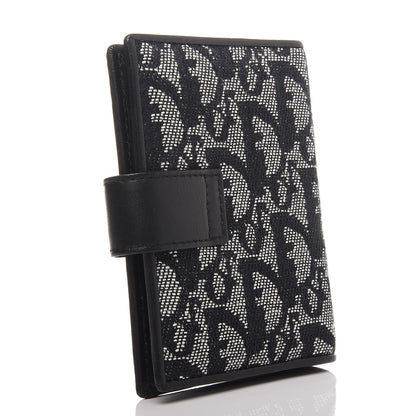 Christian Dior Monogram Compact Wallet Black 3 of 6