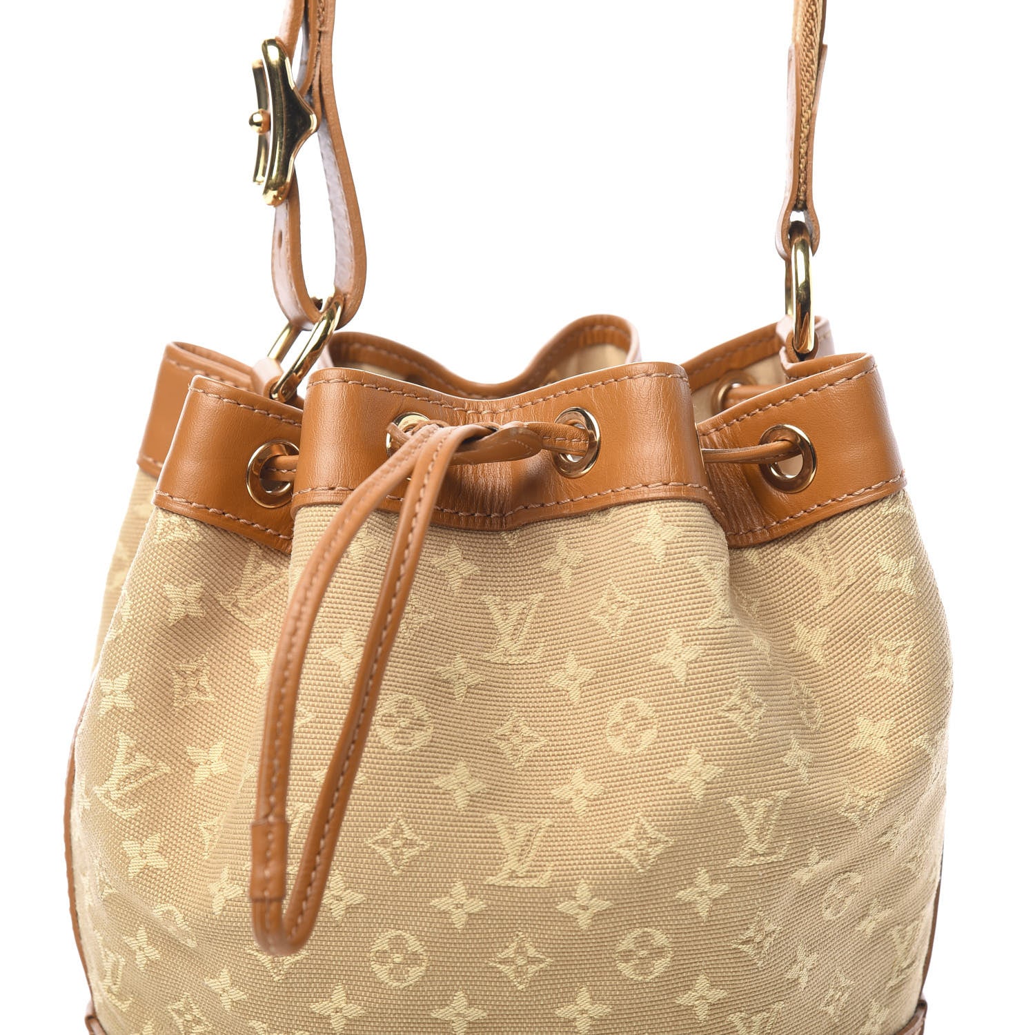 Louis Vuitton Mini Monogram Noelie Beige 8 of 10