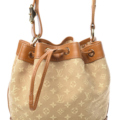 Louis Vuitton Mini Monogram Noelie Beige 8 of 10