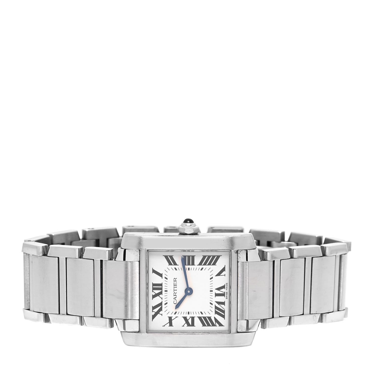 Cartier Stainless Steel 25mm Tank Francaise Quartz Watch 2 of 4