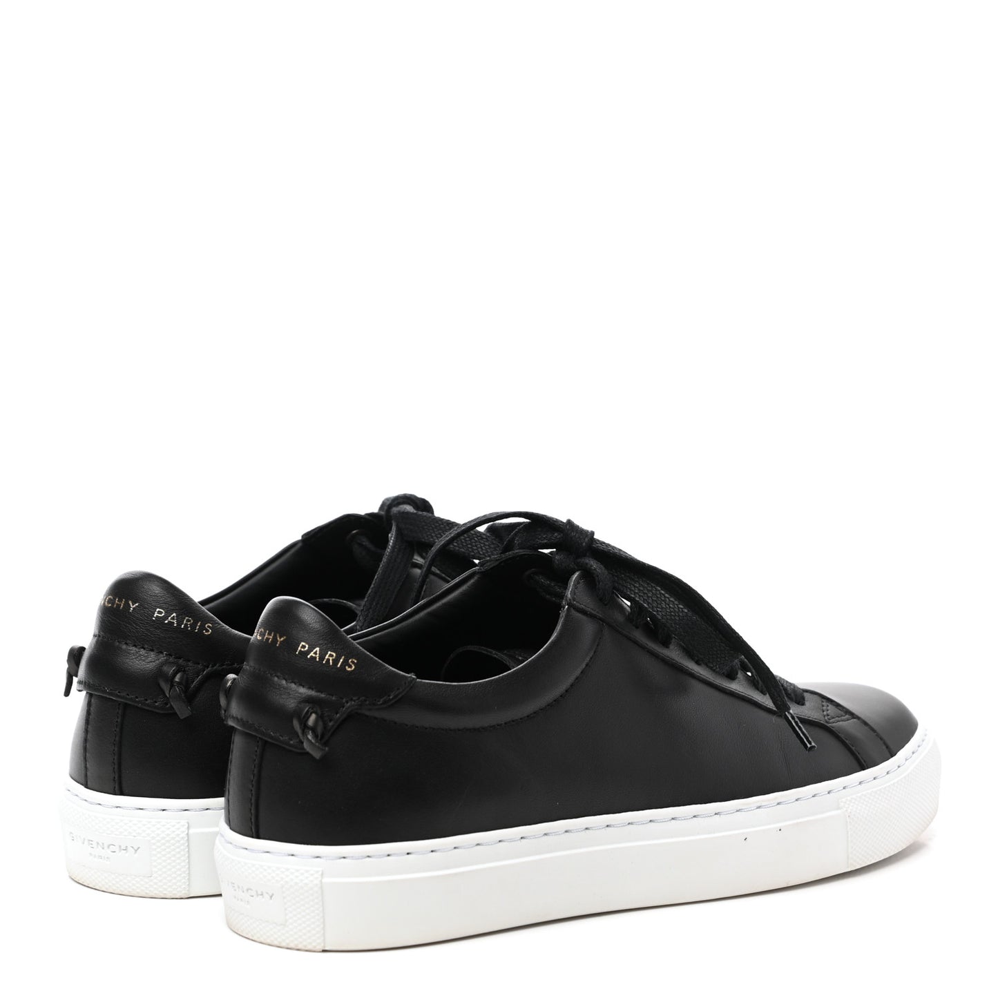Calfskin Urban Street Sneakers 35 Black
