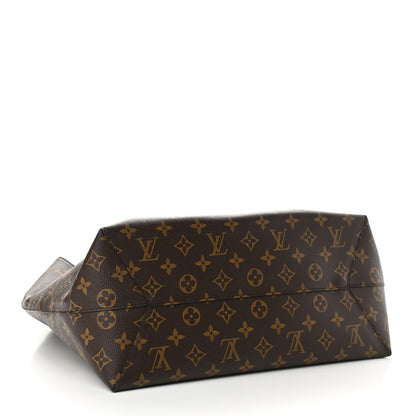 Louis Vuitton Monogram Flower Hobo Black 4 of 8