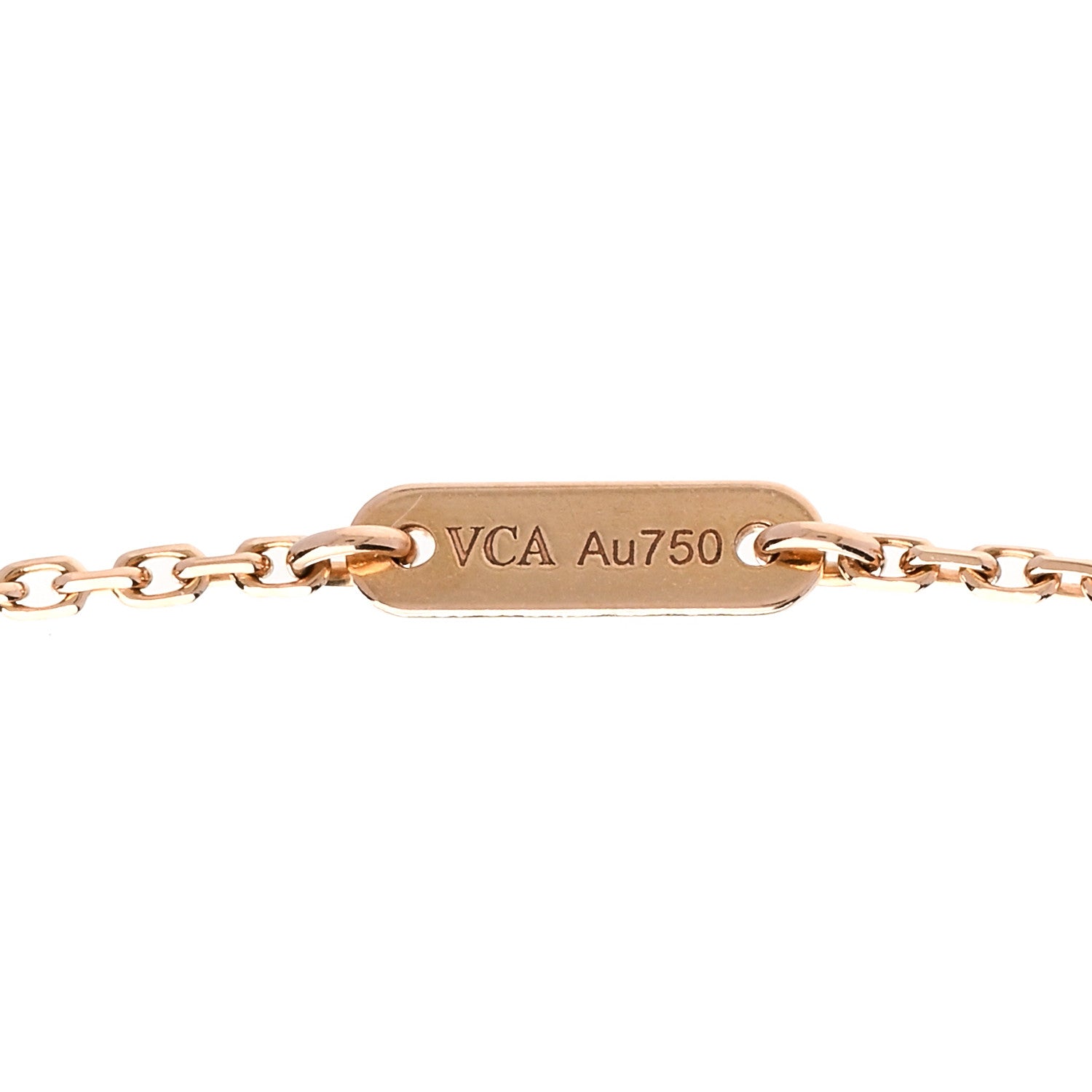 Van Cleef & Arpels 18K Rose Gold Sweet Alhambra Pendant Necklace 4 of 6