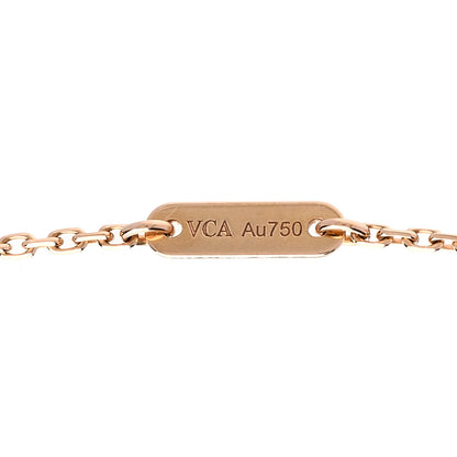 Van Cleef & Arpels 18K Rose Gold Sweet Alhambra Pendant Necklace 4 of 6