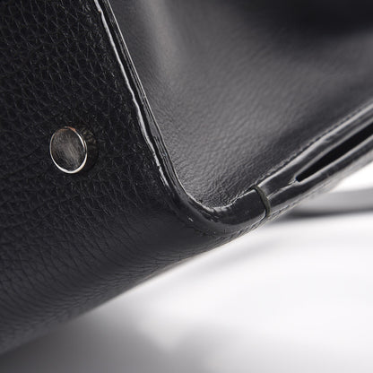 Christian Dior Grained Calfskin Medium Diorever Flap Black 10 of 11