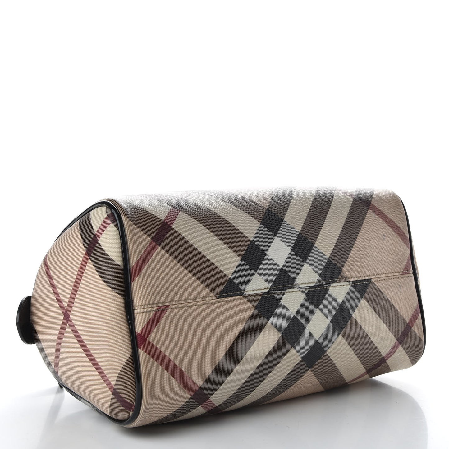 Nova Check Small Chester Bowling Bag Black