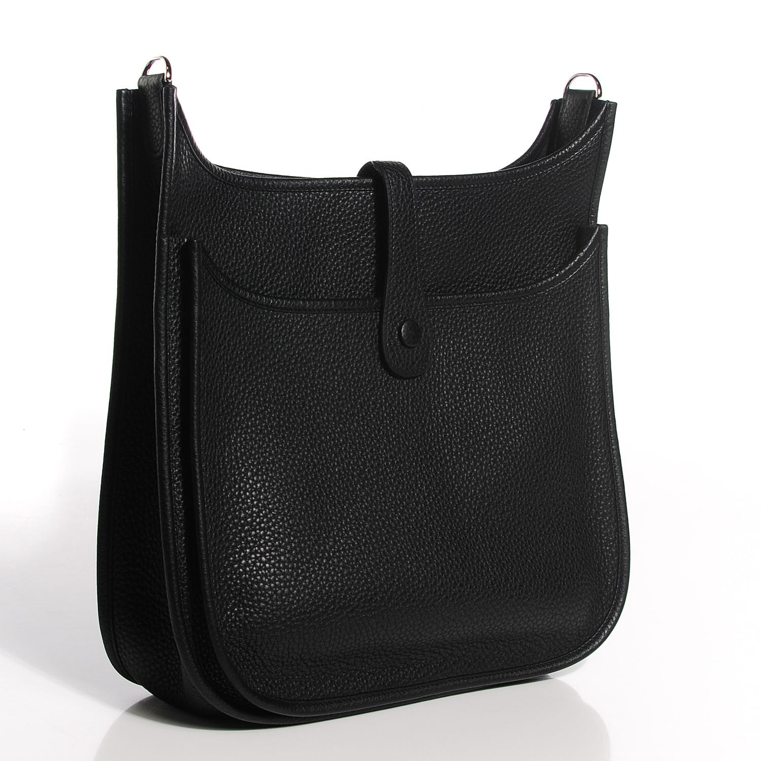Hermes Taurillon Clemence Evelyne III GM Black 3 of 16
