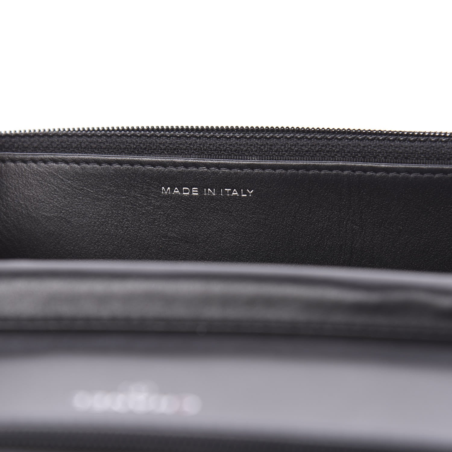 Chanel Aged Calfskin Chevron Quilted Reissue Wallet On Chain WOC So Black 7 of 14