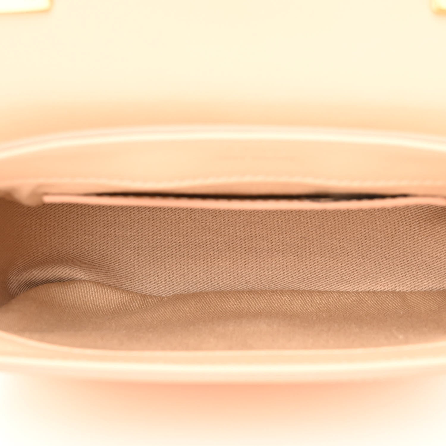 Chloe Calfskin Lizard Embossed Mini C Double Carry Biscotti Beige 4 of 8