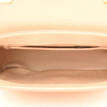 Chloe Calfskin Lizard Embossed Mini C Double Carry Biscotti Beige 4 of 8
