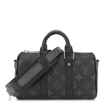 Louis Vuitton Reverse Monogram Eclipse Keepall XS Black 1 of 11
