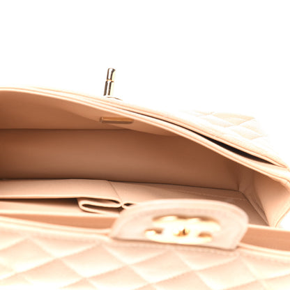 Chanel Caviar Quilted Small Double Flap Beige 5 of 12